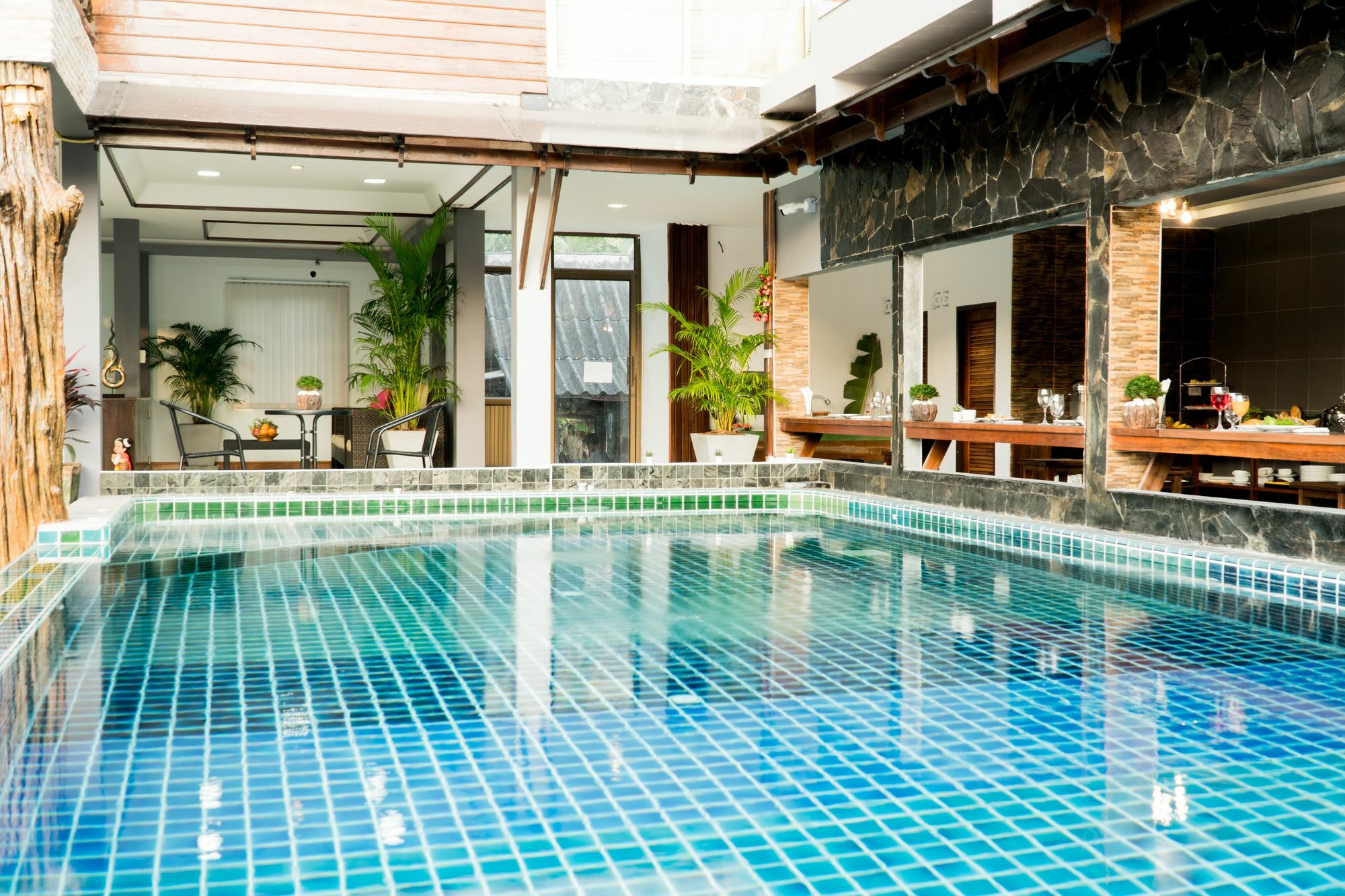 Billabong Hotel And Cafe Baan Tai Luaran gambar