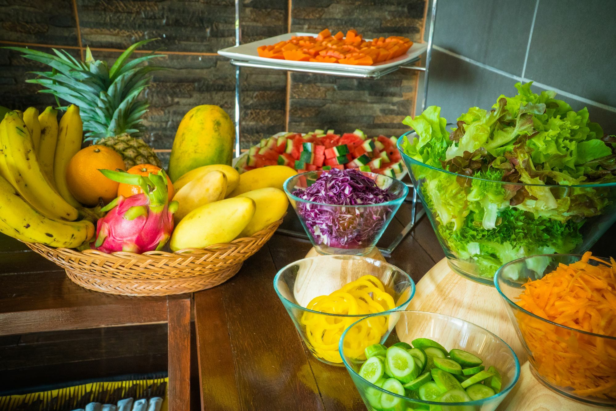 Billabong Hotel And Cafe Baan Tai Luaran gambar