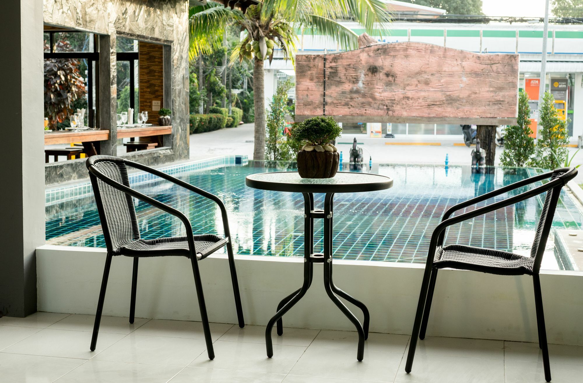 Billabong Hotel And Cafe Baan Tai Luaran gambar