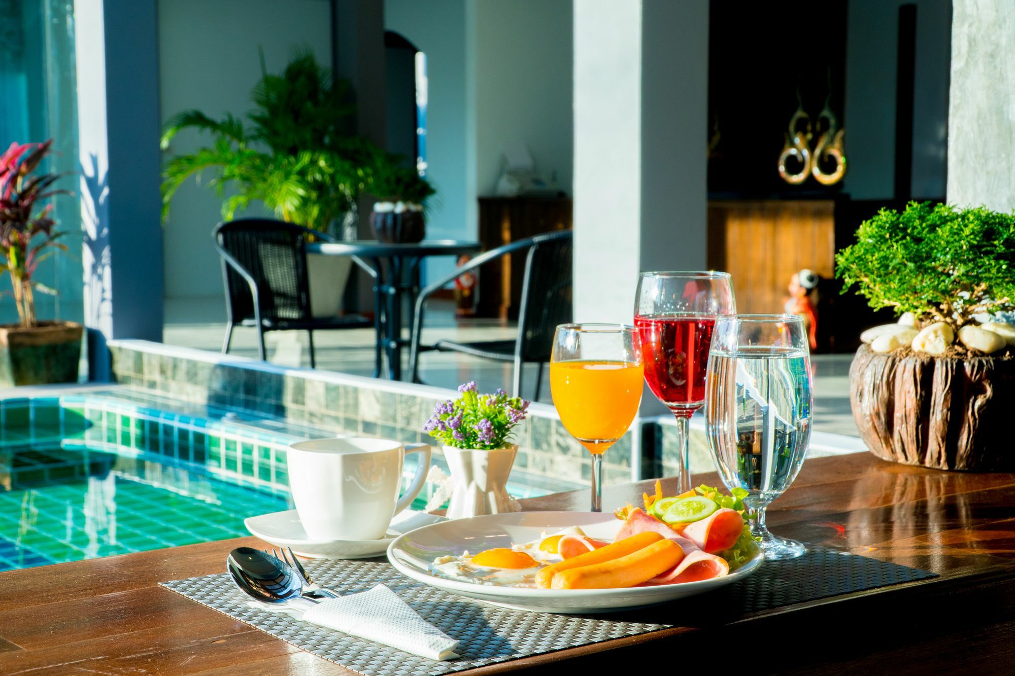 Billabong Hotel And Cafe Baan Tai Luaran gambar